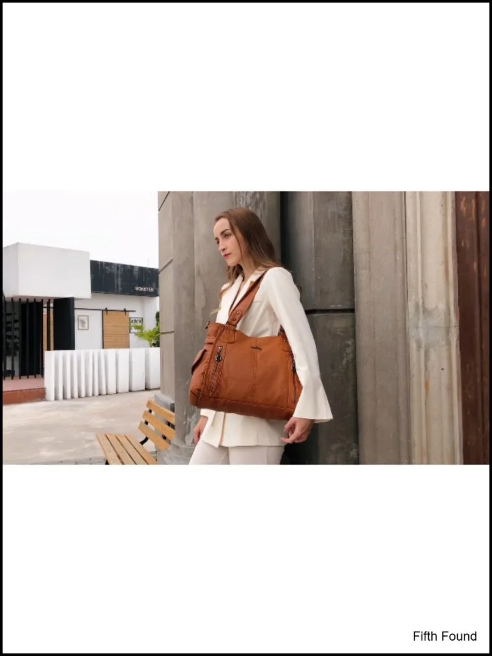 Vegan Leather Hobo Tote Top-Handle Shoulder Bag with Adjustable Strap
